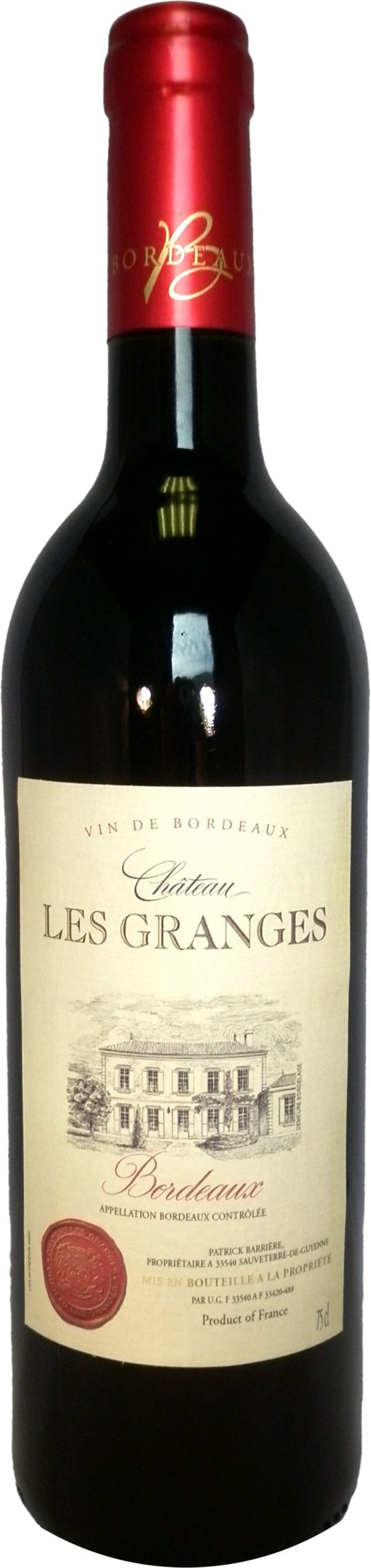 ChLesGrangesBordeaux 855357000735 - Franklin Wine & Spirits