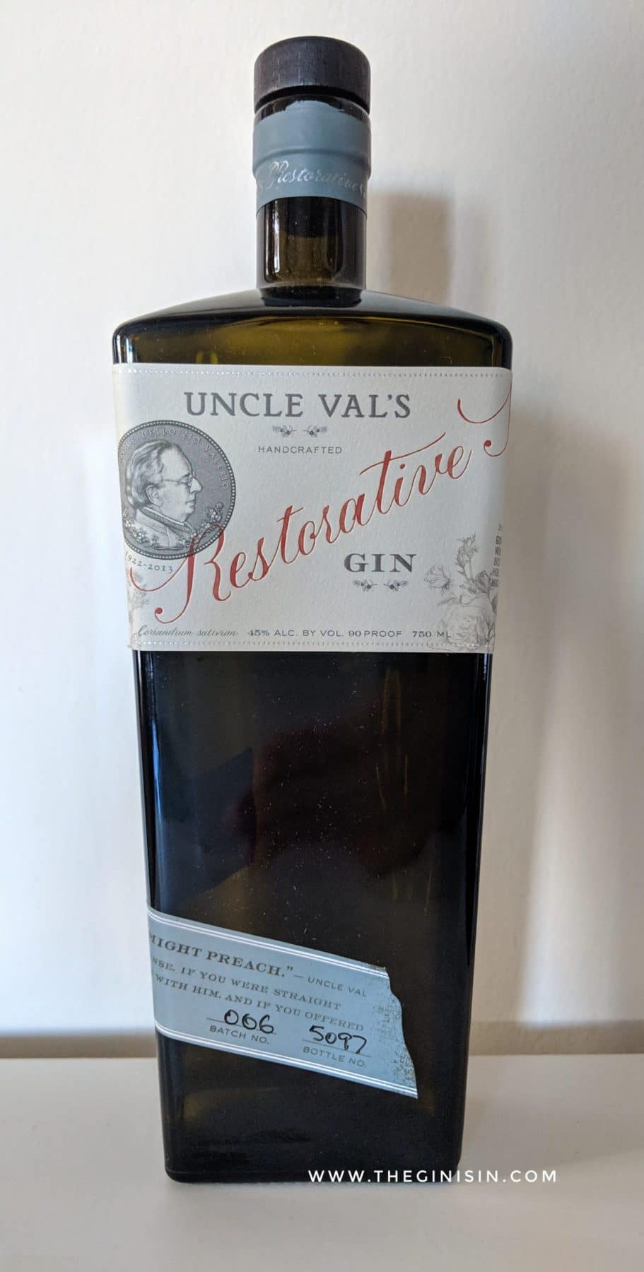 UncleValsRestorativeGin 856442005017 - Franklin Wine & Spirits
